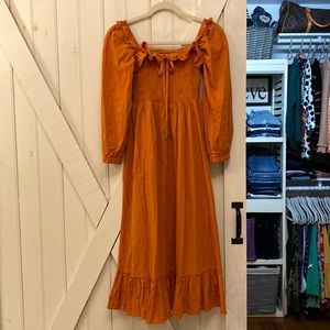 Darling Boho dress 🧡🍁🍂